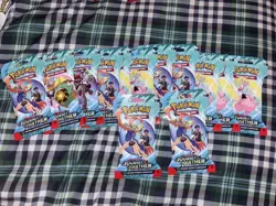 (NEW, SEALED) 13 Pokemon TCG Scarlet & Violet: Journey together Booster Packs - Image 1