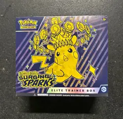 Pokemon TCG Scarlet & Violet - Surging Sparks ETB Elite Trainer Box - New/Sealed - Image 1