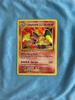 Pokemon XY CHARIZARD PRERELEASE Stamped Evolutions 11/108 - Image 1