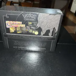 Sword And Shield Elite Trainer Box Plus Zamazenta ETB Sealed TCG Pokemon - Image 3