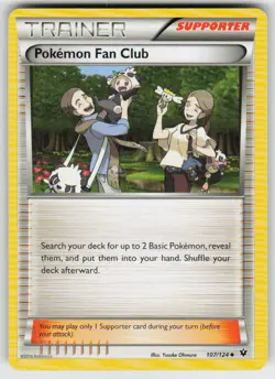 Pokemon Fan Club Uncommon Generations 69/83 Supporter, Normal LP-NM - Image 1