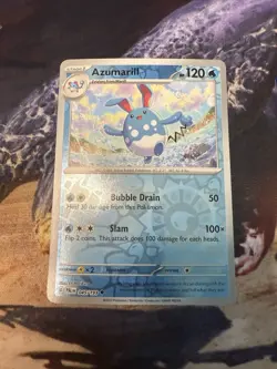 Pokemon Paldea Evolved Reverse Holo 045/193 Azumarill - Image 1