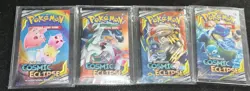 Cosmic Eclipse Booster Pack Art Set New Sealed Pokemon TCG - Image 1