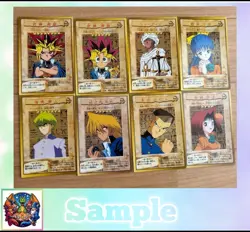 8 Character Complete Set Yugioh Bandai MP/HP Yugi Zyonouchi Kaiba - Image 1