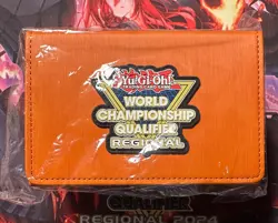 World Championship Qualifier Yugioh 2024 Orange Regional Deck Box - Image 1