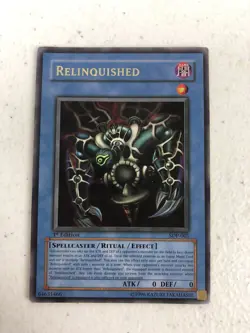 Yugioh Relinquished - 1st Edition - Ultra Rare - SDP-001 - Image 1