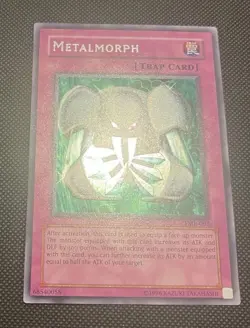 Yugioh! “Metalmorph” | FMR-003 | Promo Secret Rare | Vintage Original NM - Image 3