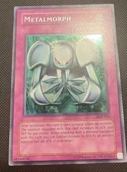 Yugioh! “Metalmorph” | FMR-003 | Promo Secret Rare | Vintage Original NM - Image 4