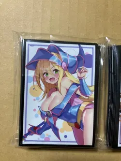 YuGiOh Black Magician Girl Sleeve Trading Card Gal 60ct Used - Image 4