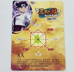 Tenten Naruto Trading Card HYEX01-GR09 Gold Rare Holo Foil Tc5 - Image 2