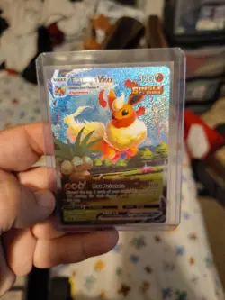 Pokemon Flareon VMAX Swsh180 Promo Card Nintendo Mint Condition Great Centering - Image 1