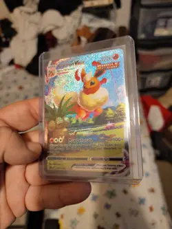 Pokemon Flareon VMAX Swsh180 Promo Card Nintendo Mint Condition Great Centering - Image 2