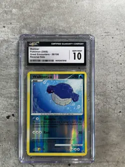 Pokemon Card Relicanth Rev Holo CGC 9.5 Mint+, Great Encounters 51/106, 2008 (1) - Image 1