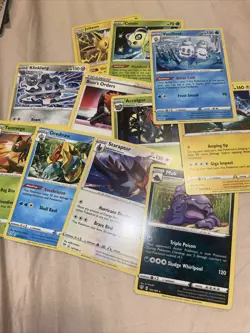 30+ Card Lot Of Rare/Uncommon Hidden Fates Pokemon - Image 2