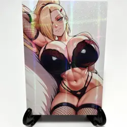 Naruto Ino Yamanaka Sexy Hot Anime Waifu Girl Doujin Lewd Goddess Story Art Card - Image 2
