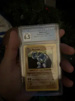 Pokemon TCG Machoke Base Set, Shadowless Uncommon Card 34/102 - Image 4