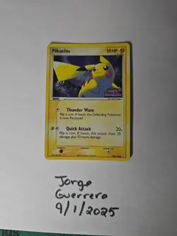 Pokemon Pikachu Holon Phantoms Reverse Holo Stamped Card 78/110 NM - Image 1