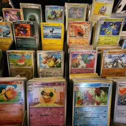 Pokemon x200 Card Bulk Lot 20 Holo 20 Reverse Holo Various Modern Sets - Image 1