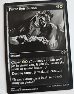 MTG Magic The Gathering Card Fierce RetributionInstant White Crimson Vow 2022 - Image 1