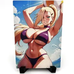 Naruto Ino Yamanaka Sexy Bikini Anime Waifu Girl Doujin Lewd Goddess Story Card - Image 1