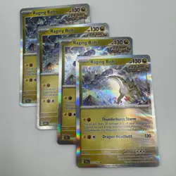 Raging Bolt 111/142 Holo Stellar Crown SV07 Pokemon Card Light Played Paradox - Image 2