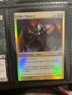 Magic The Gathering 2009 Elder Mastery Holographic Card Near Mint - Image 1