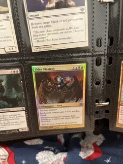 Magic The Gathering 2009 Elder Mastery Holographic Card Near Mint - Image 3