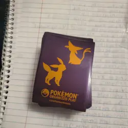 Pokemon Card Sleeves 60ct. Umbreon Espeon Organized Play Promo 2010- New Sealed - Image 1