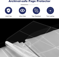 4 Pocket Trading Card Binder, 440/720 Pockets Compatible with MTG, TCG, Baseball - Image 3