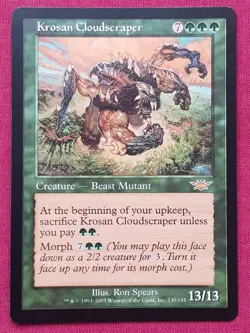 Magic The Gathering LEGIONS KROSAN CLOUDSCRAPER green card MTG - Image 1