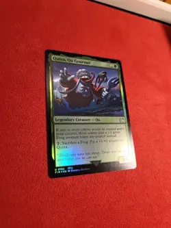 Quina, Qu Gourmet Final Fantasy Foil FIN 194 Green Counter Commander MTG - Image 2