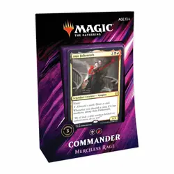 2019 Merciless Rage Commander Deck SEALED Commander Decks Magic MTG - Image 1