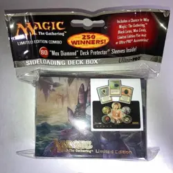 MTG Mox Diamond Deck Box & Protector Set Ultra Pro Trading Card Sleeve - Image 1