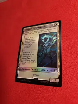 Summon: Primal Garuda Final Fantasy Foil FIN 37 Plains Safa Mtg Flying 3/3 - Image 3