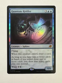 MTG - Quantum Riddler - Edge of Eternities 0072 Mythic Base Foil - Image 1