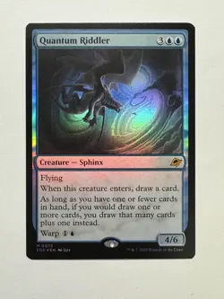 MTG - Quantum Riddler - Edge of Eternities 0072 Mythic Base Foil - Image 3