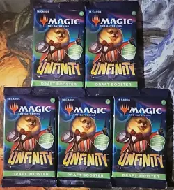 MTG | Unfinity | 5x Draft Booster Packs - Image 1