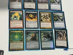 Mtg Lot. Cavern Of Souls, Ad Nauseam, Tezzeret The Seeker, Timber Protector Etc. - Image 3