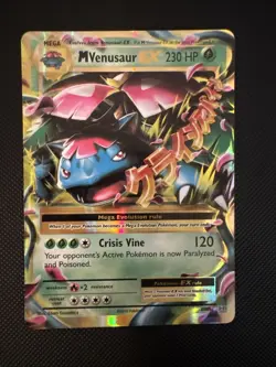 M Venusaur EX 2/108 Evolutions Holo Pokemon - Image 1