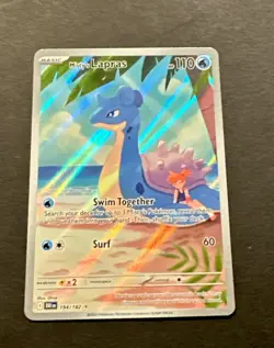2025 POKEMON SCARLET VIOLET DESTINED RIVALS MISTY’S LAPRAS ILLUSTRATION RARE - Image 2
