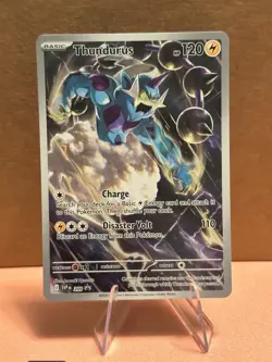 Thundurus SVP 209 Pokemon TCG: S&V: Black Bolt - Black Star Promo - Holo - Image 1