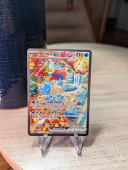Pokemon Keldeo Ex 167/086 White Flare Special Illustration Rare NM - Image 1