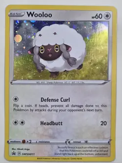 Wooloo - SWSH011 - SWSH: Sword & Shield Promo Cards - POKEMON HOLO - Image 1