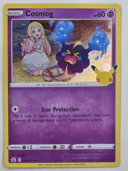 Cosmog - 013/025 - Celebrations - POKEMON HOLO - Image 1