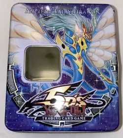 YuGiOh - Empty Collectible Tin 2009 - Ancient Fairy Dragon Vintage Collectible - Image 1