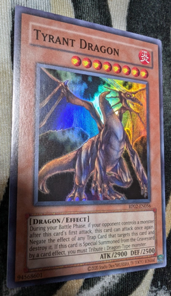 Yugioh! Tyrant Dragon Super Rare RP02-EN056 (Reprint) - Image 1