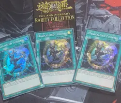 Yugioh! Magicalized Fusion RA01-EN058 Playset Super Rare 1st Edition NM - Image 2