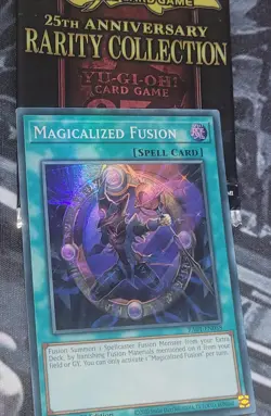 Yugioh! Magicalized Fusion RA01-EN058 Playset Super Rare 1st Edition NM - Image 4
