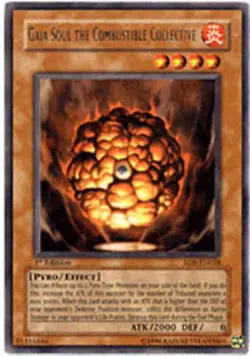 Yugioh! LP Gaia Soul the Combustible Collective - RDS-EN028 - Rare - 1st Edition - Image 1