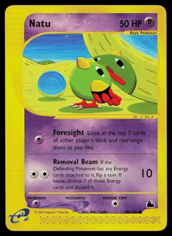 Pokemon Card - Natu Skyridge 80/144 Non-Holo - Image 1